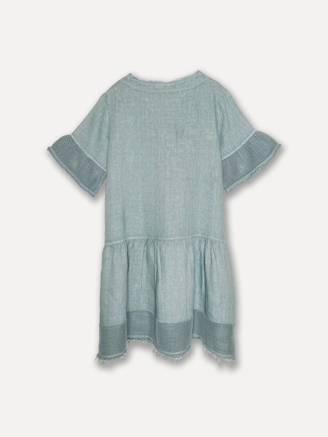Lola Attitude Linen Dress, Rainy Blue